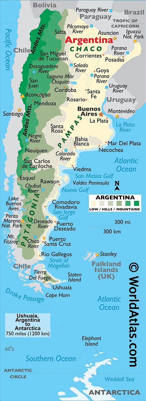 geography of argentine patagonia